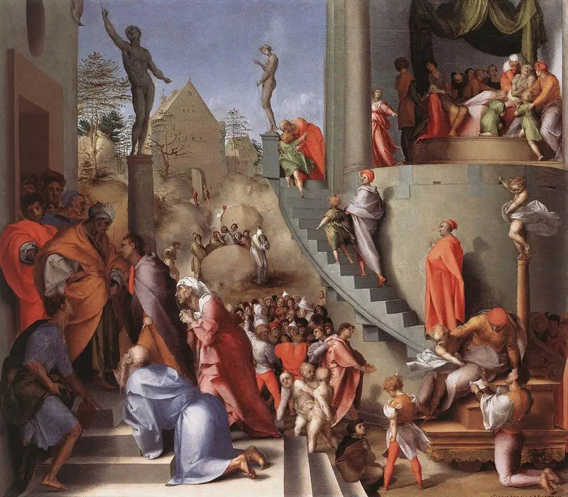 Jozef in Egypte - Pontormo