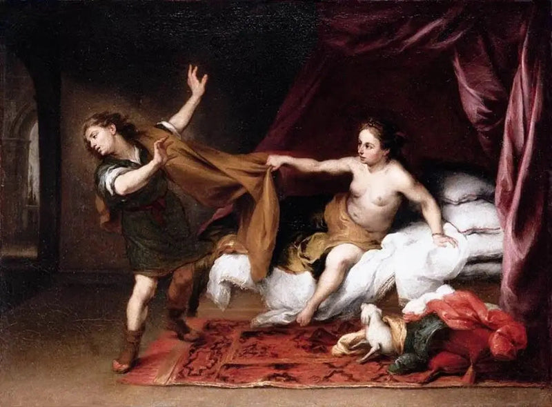 Jozef en de vrouw van Putiphar - Bartolomé Esteban Murillo

Source:
Joseph et la femme de Putiphar - Bartolomé Esteban Murillo