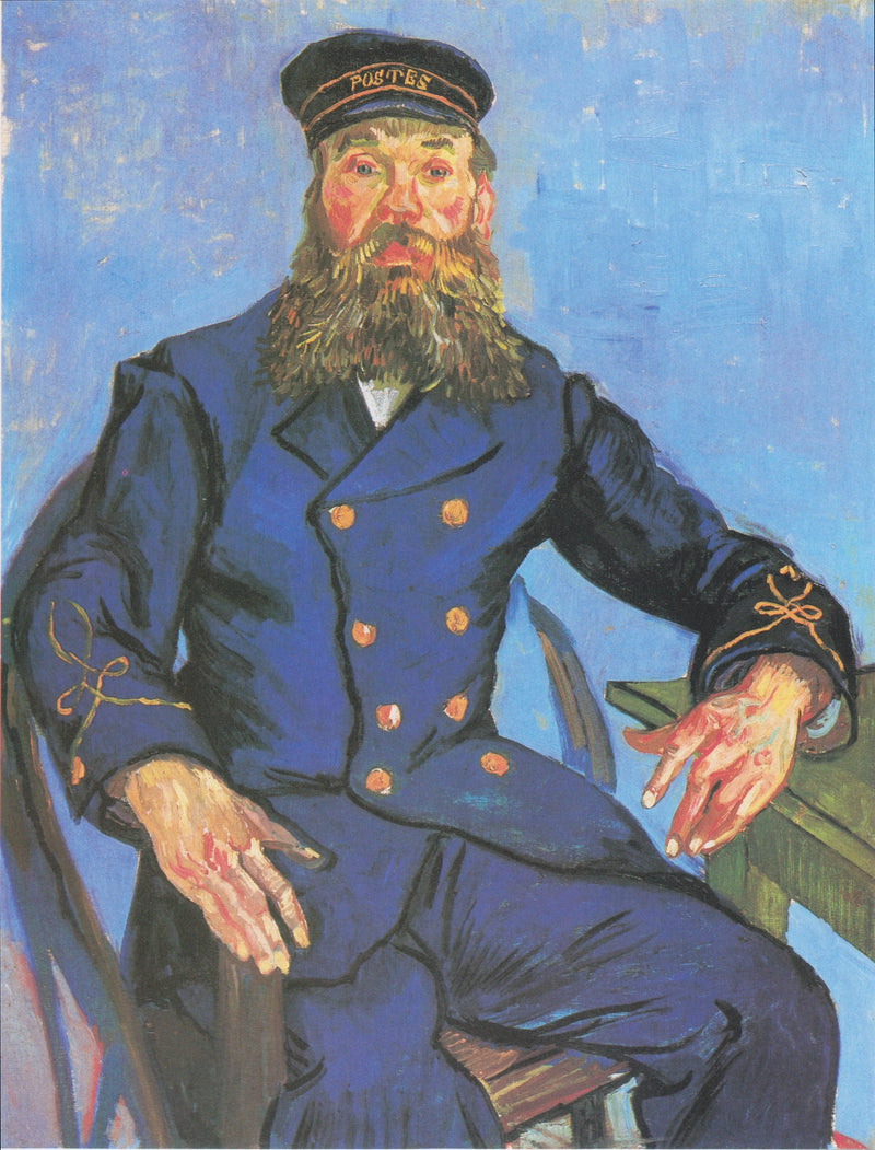 Portret van Joseph Roulin - Vincent van Gogh