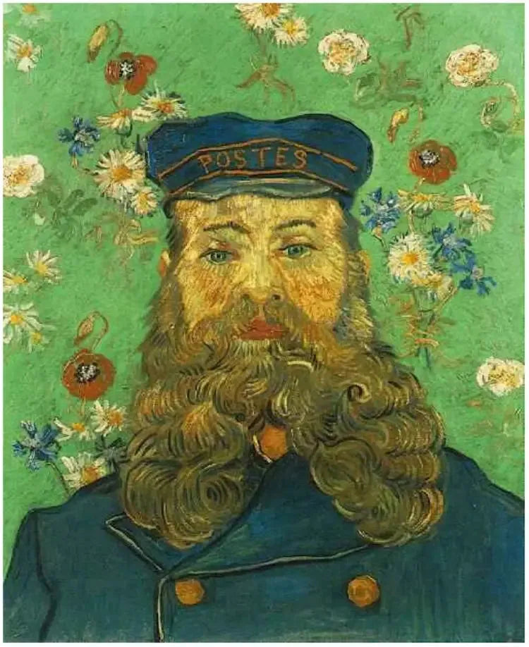 Joseph Roulin - Vincent van Gogh image 1 copie de tableau peinte à la main