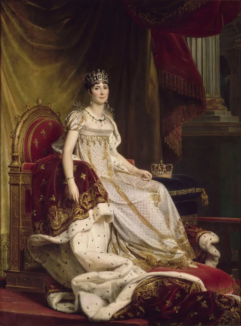Joséphine in een heiligenswaardige jurk - François Gérard

Source:
Joséphine en costume de sacré - François Gérard