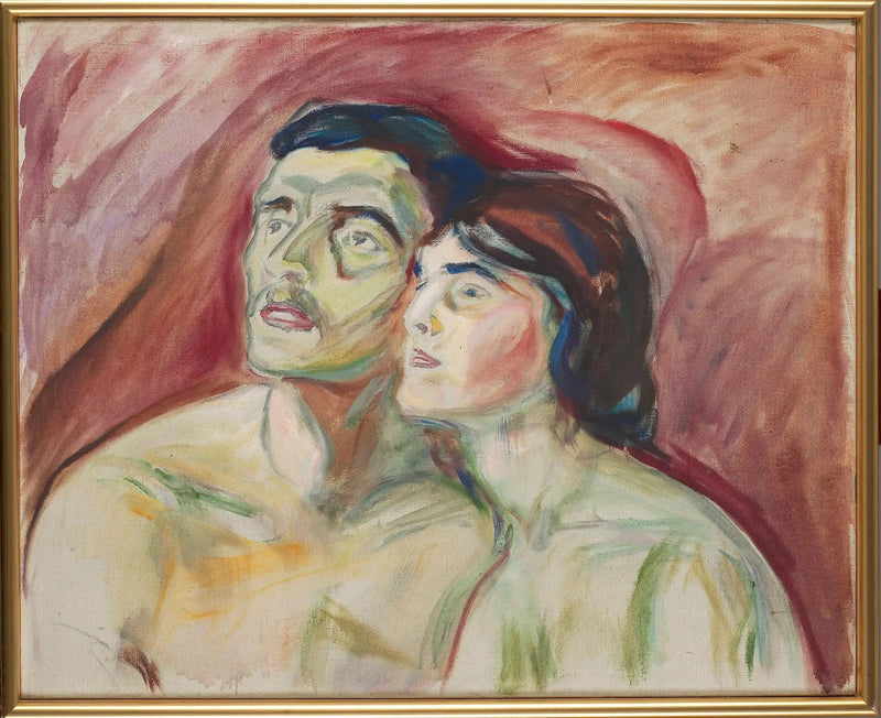 Wang tegen wang - Edvard Munch