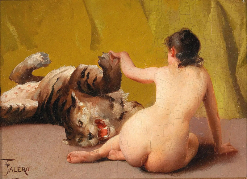 Spelen met de tijger - Luis Ricardo Falero

Source:
Jouer avec le tigre - Luis Ricardo Falero