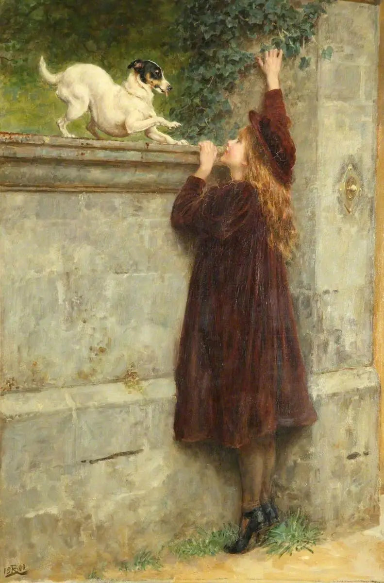 Spelen met de kameraden - Briton Rivière

Source:
Jouer avec les camarades - Briton Rivière