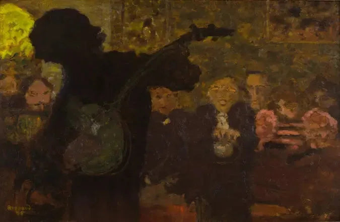 Banjo-speler - Pierre Bonnard