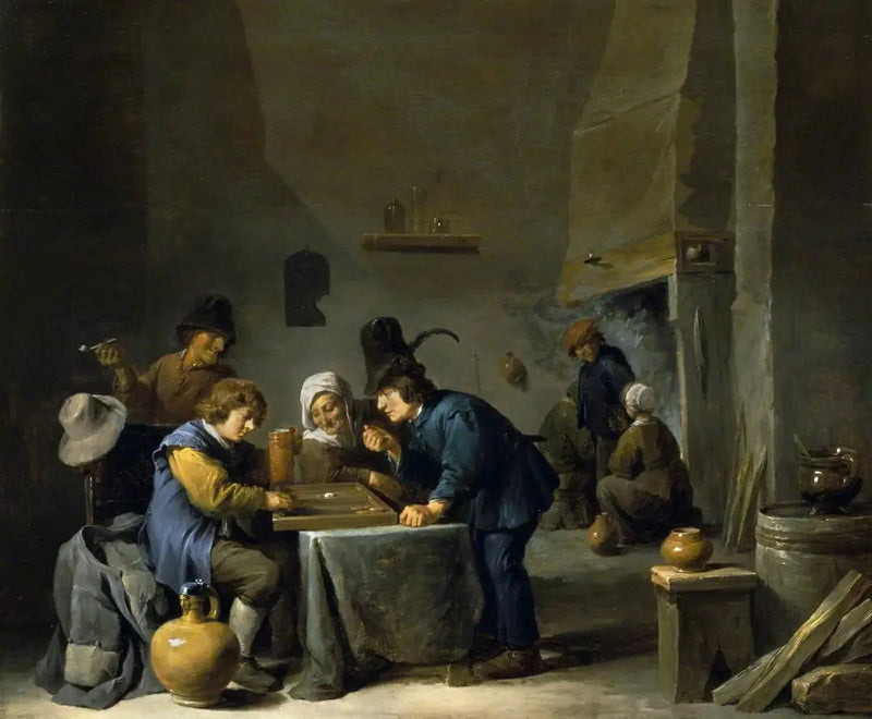 Trictrac-spelers - David Teniers de Jonge

Source:
Joueurs de Trictrac - David Teniers le Jeune