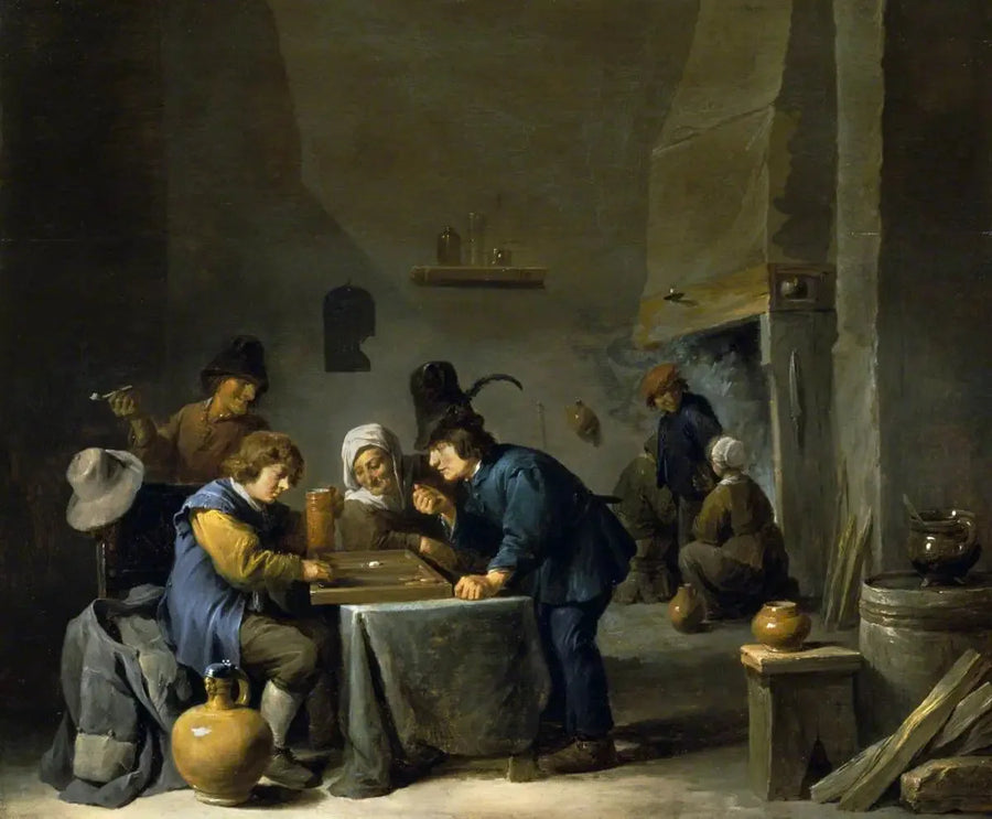 Trictrac-spelers - David Teniers de Jonge

Source:
Joueurs de Trictrac - David Teniers le Jeune