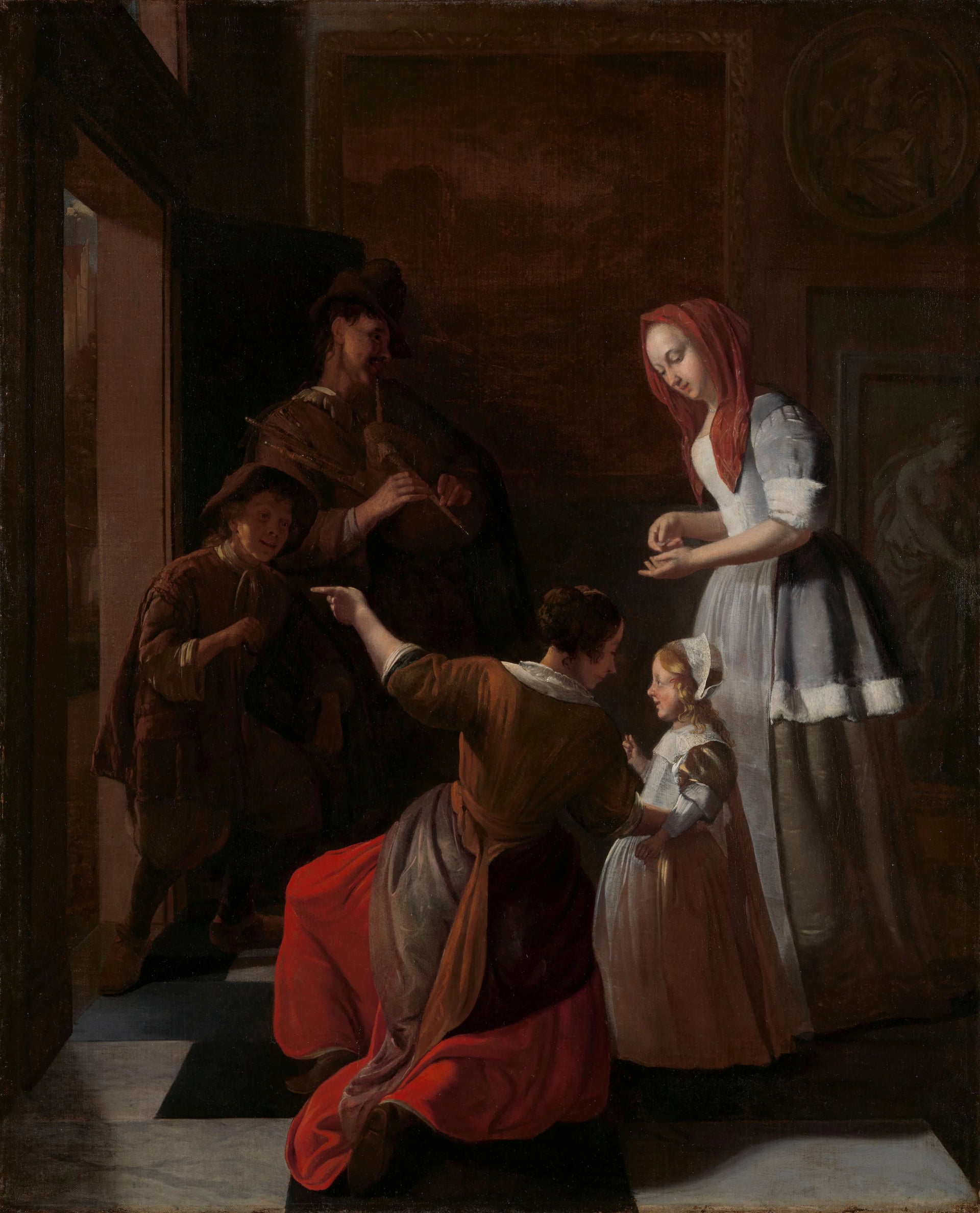 Les joueurs - Jacob Ochtervelt