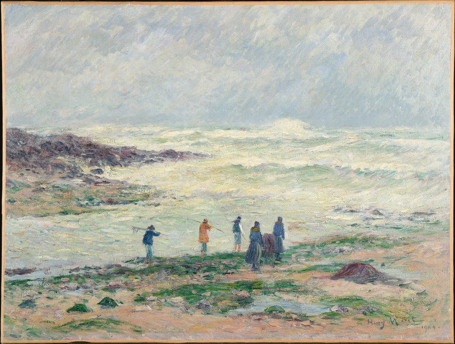 Winterdag - Henry Moret