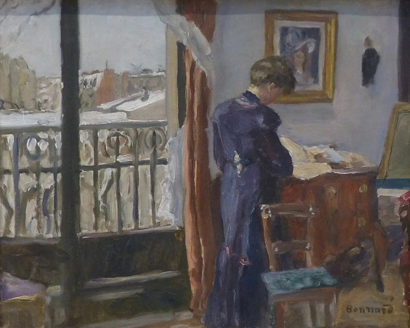 Winterdag - Pierre Bonnard