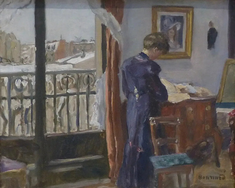 Winterdag - Pierre Bonnard