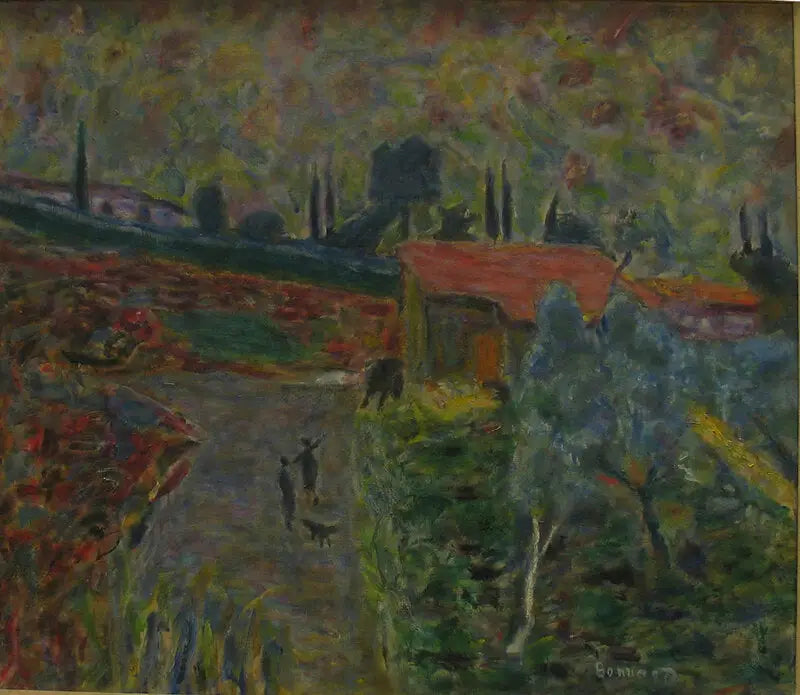 Regenachtige dag in Cannet - Pierre Bonnard