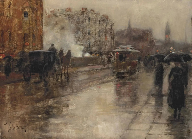 Regenachtige dag, Boston - Childe Hassam

Source:
Jour de pluie, Boston - Childe Hassam
