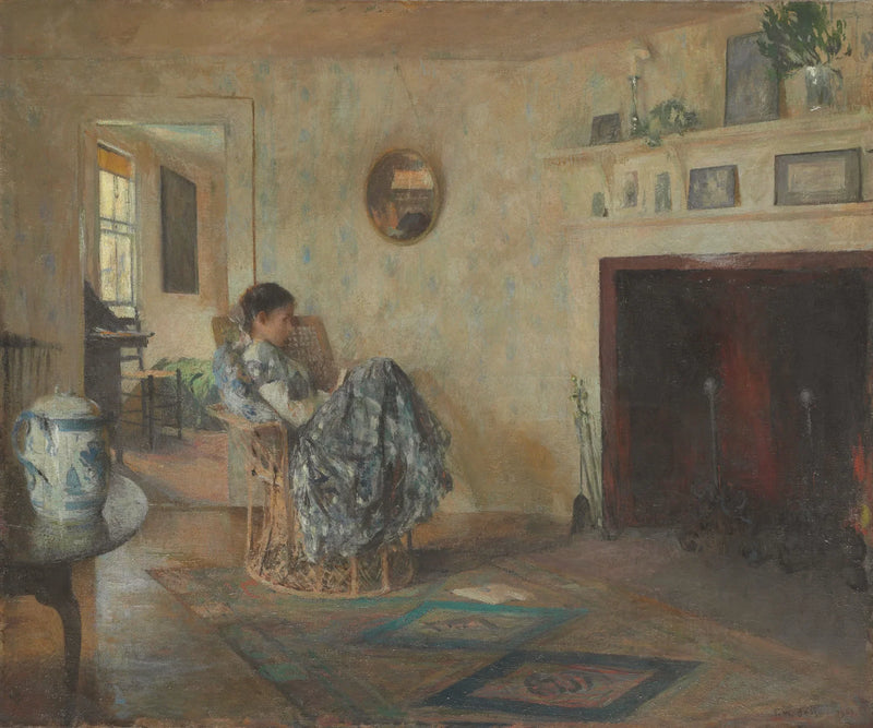 Regenachtige dag - Frank Weston Benson