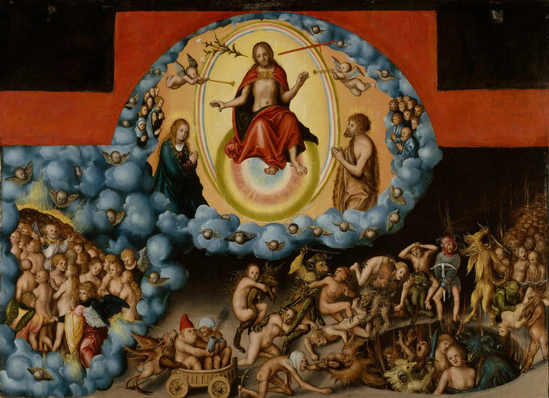 Oordeel dag - Lucas Cranach de Oudere
