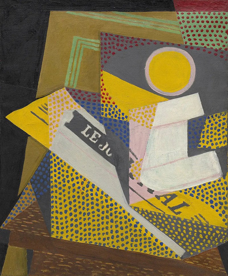 Journal en fruitschotel - Juan Gris