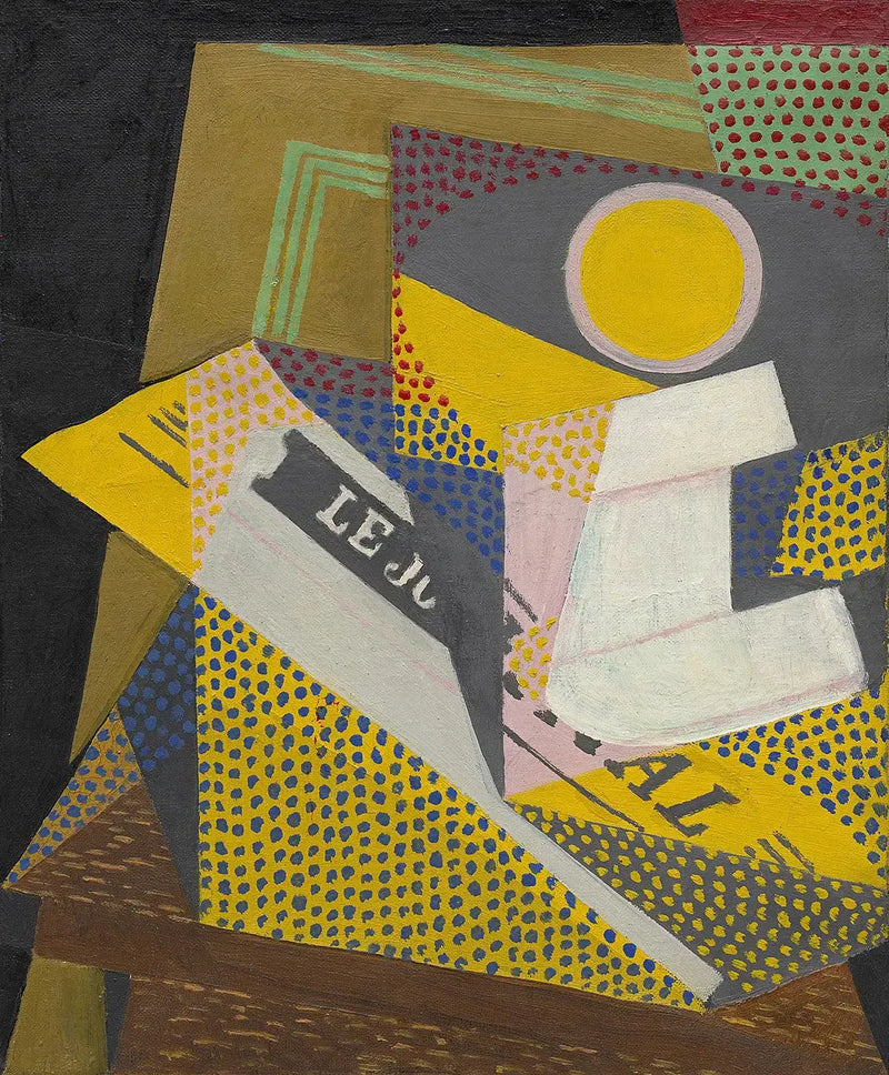 Journal en fruitschotel - Juan Gris
