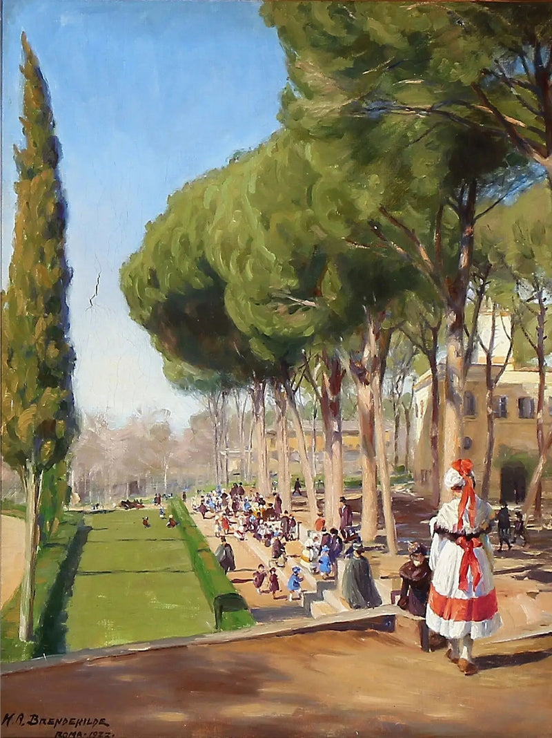 Zomerdag in Villa Borghese in Rome - H. A. Brendekilde

Source:
Journée d'été à la Villa Borghese à Rome - H. A. Brendekilde