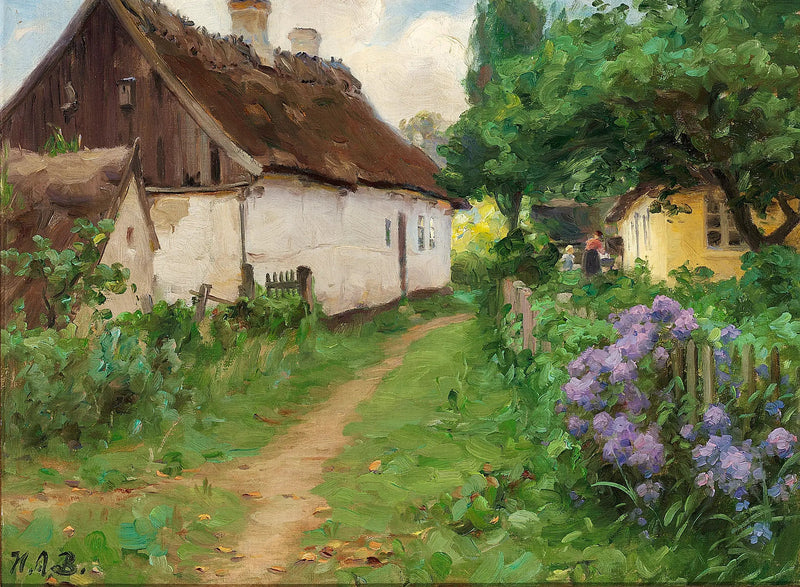 Zomerdag bij een boerderij. - H. A. Brendekilde

Source:
Journée d'été près d'une ferme. - H. A. Brendekilde
