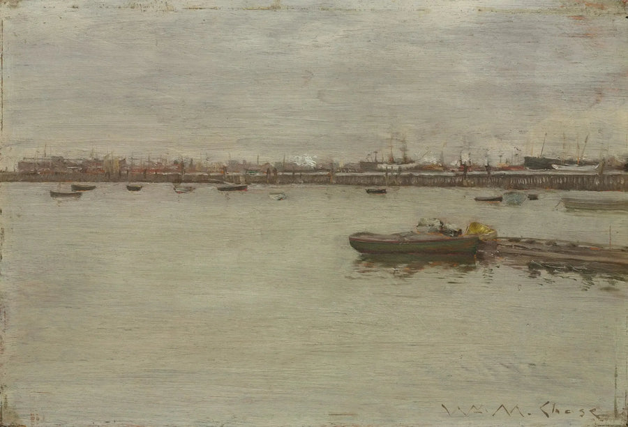 Grijze dag op de baai - William Merritt Chase

Source:
Journée grise sur la baie - William Merritt Chase
