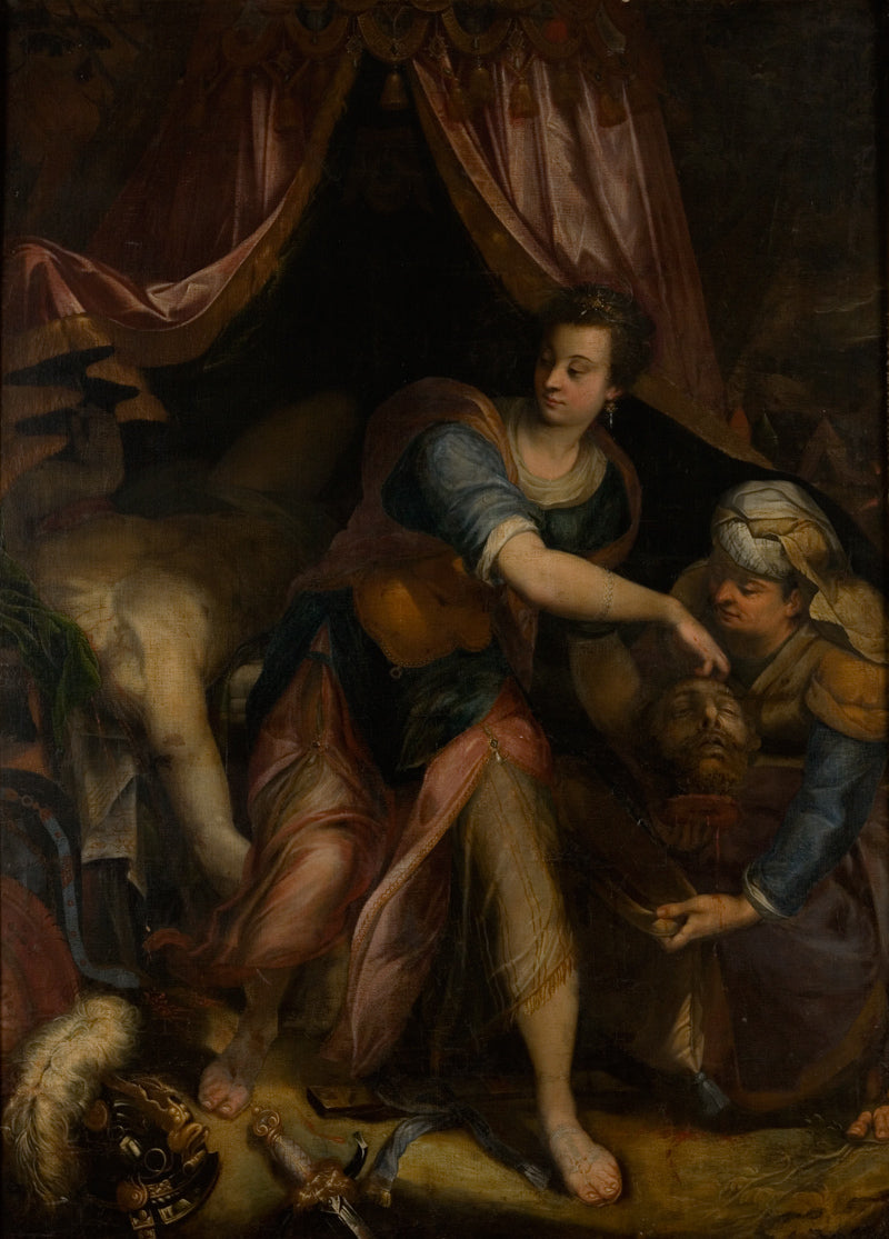 Judith met het hoofd van Holofernes - Denis Calvaert