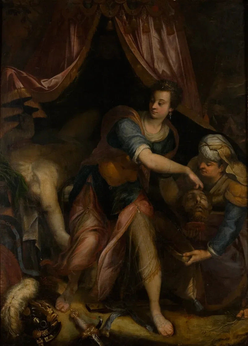 Judith met het hoofd van Holofernes - Denis Calvaert