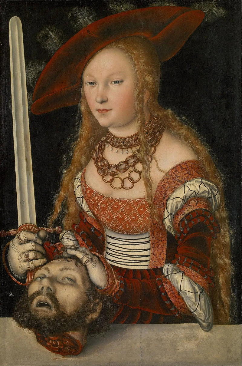 Judith met het hoofd van Holofernes - Lucas Cranach de Oudere