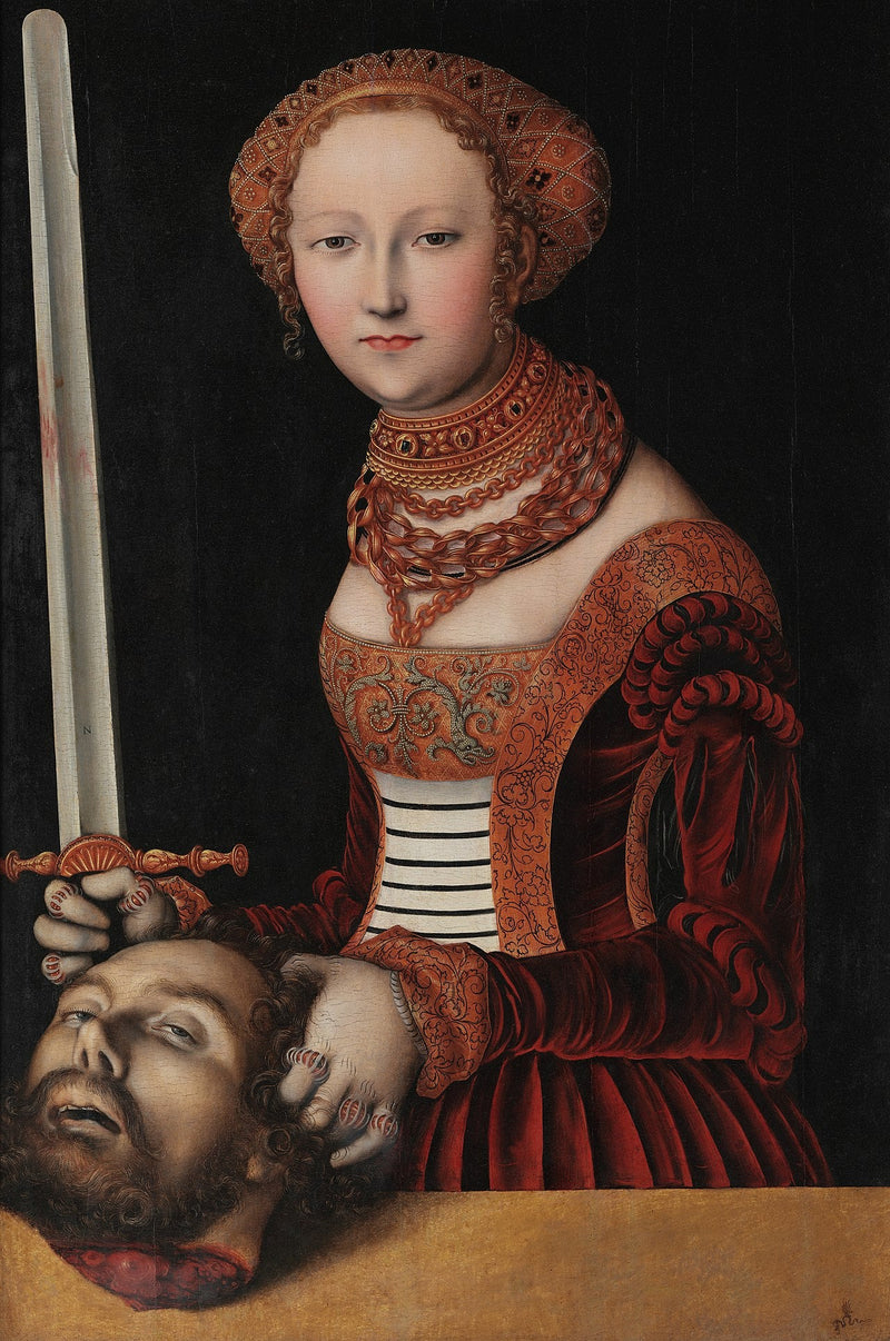Judith met het hoofd van Holofernes - Lucas Cranach de Oudere