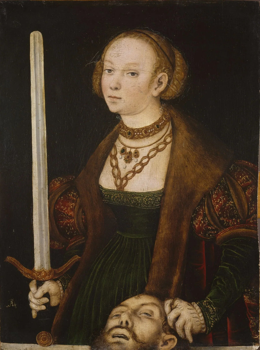 Judith met het hoofd van Holofernes - Lucas Cranach de Oudere