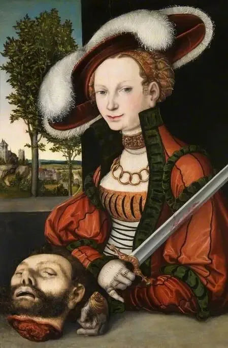 Judith met het hoofd van Holofernes - Lucas Cranach de Oudere