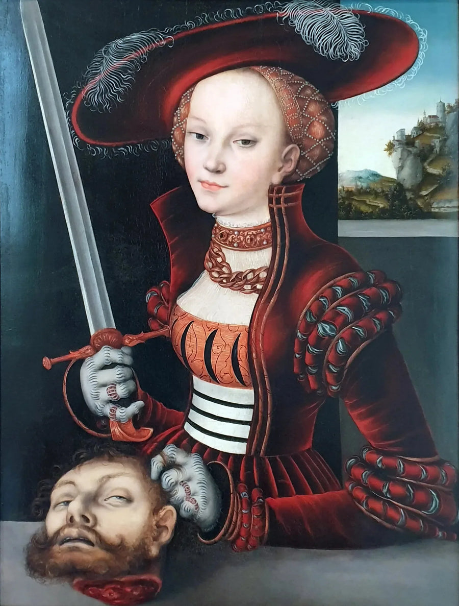 Judith met het hoofd van Holofernes - Lucas Cranach de Oudere
