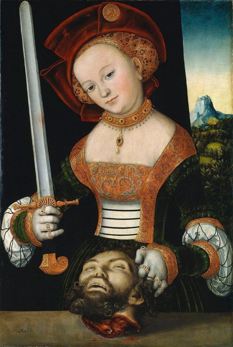 Judith met het hoofd van Holofernes - Lucas Cranach de Oudere