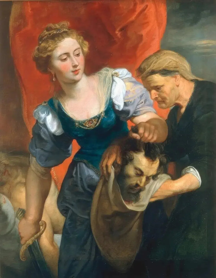 Judith met het hoofd van Holofernes - Peter Paul Rubens