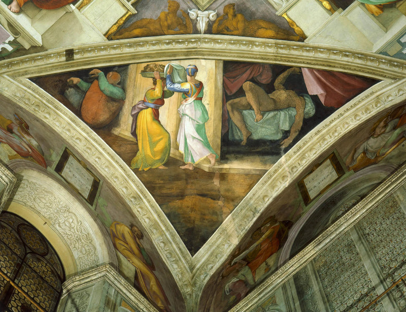 Judith en Holofernes - Michelangelo
