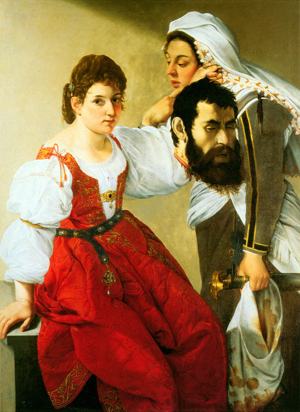 Judith et sa servante Abra avec la tête d’Holopherne - Orazio Gentileschi - Alpha Reproduction