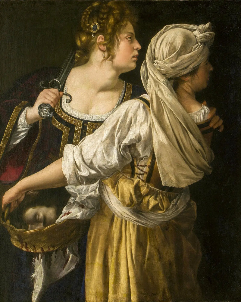 Judith en haar dienares - Artemisia Gentileschi