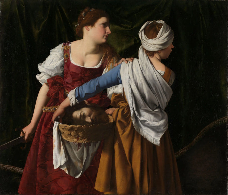 Judith en haar dienares met het hoofd van Holofernes - Artemisia Gentileschi