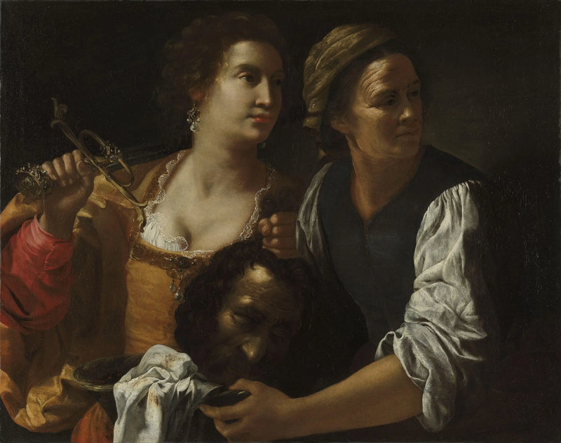 Judith en haar dienares met het hoofd van Holofernes - Artemisia Gentileschi