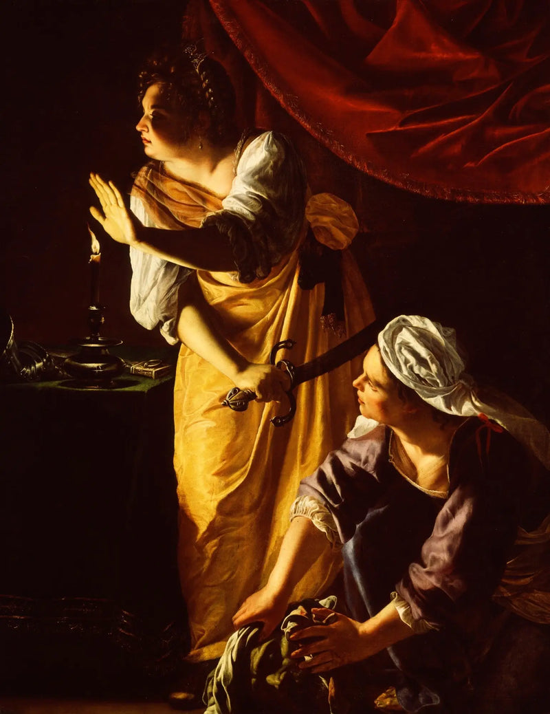 Judith en haar dienares met het hoofd van Holofernes - Artemisia Gentileschi