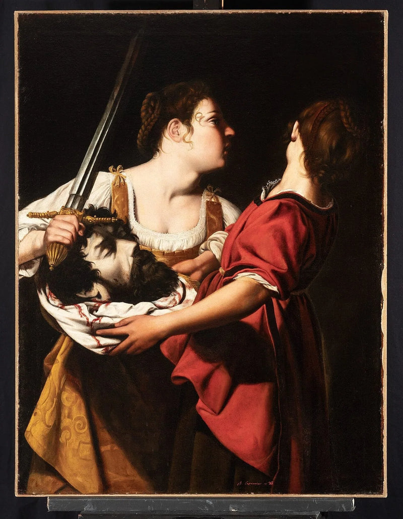 Judith en haar dienares - Orazio Gentileschi