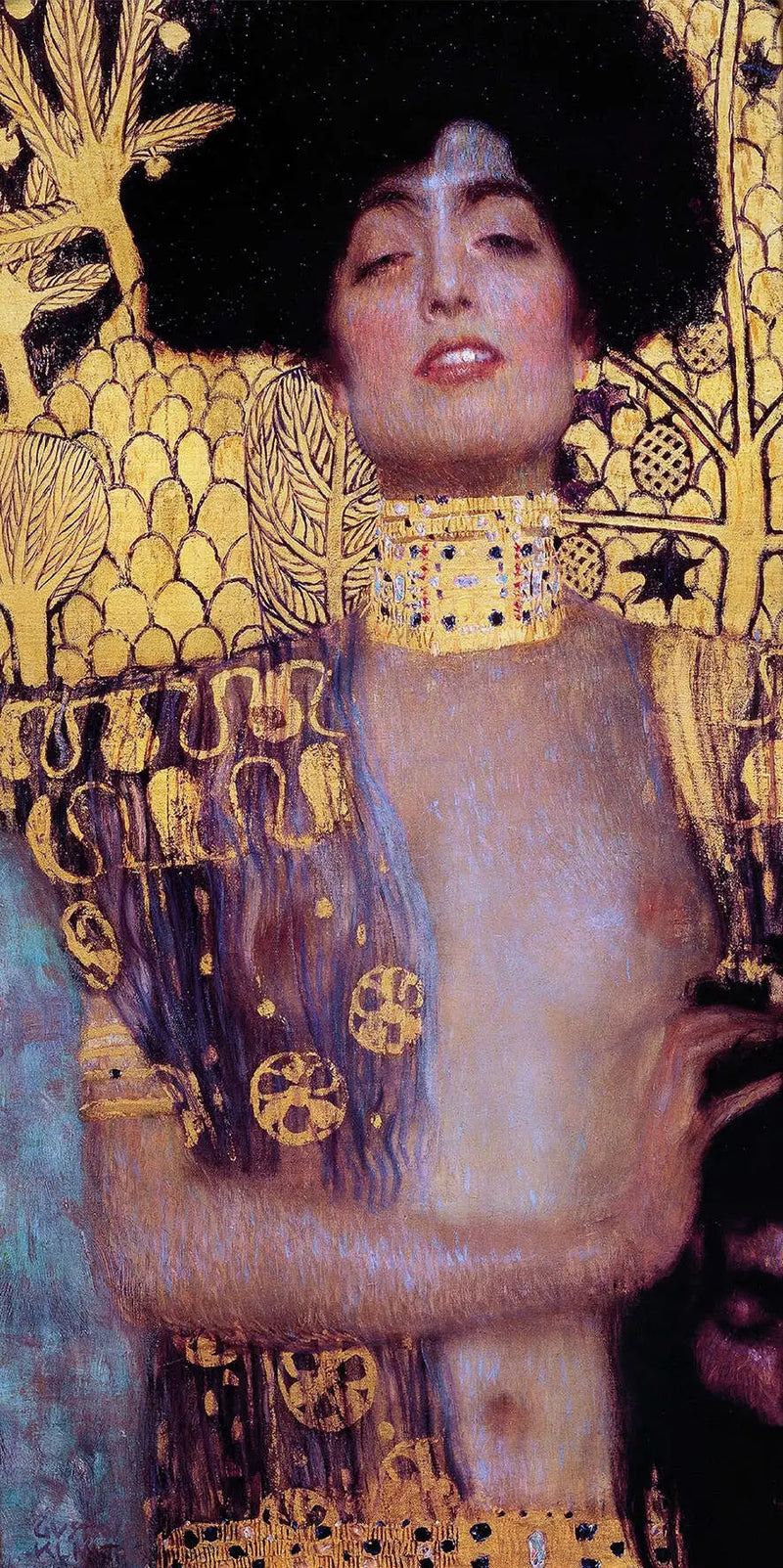 Judith I (detail) - Gustav Klimt
