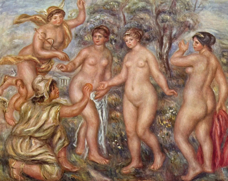 Het Oordeel van Paris - Pierre-Auguste Renoir