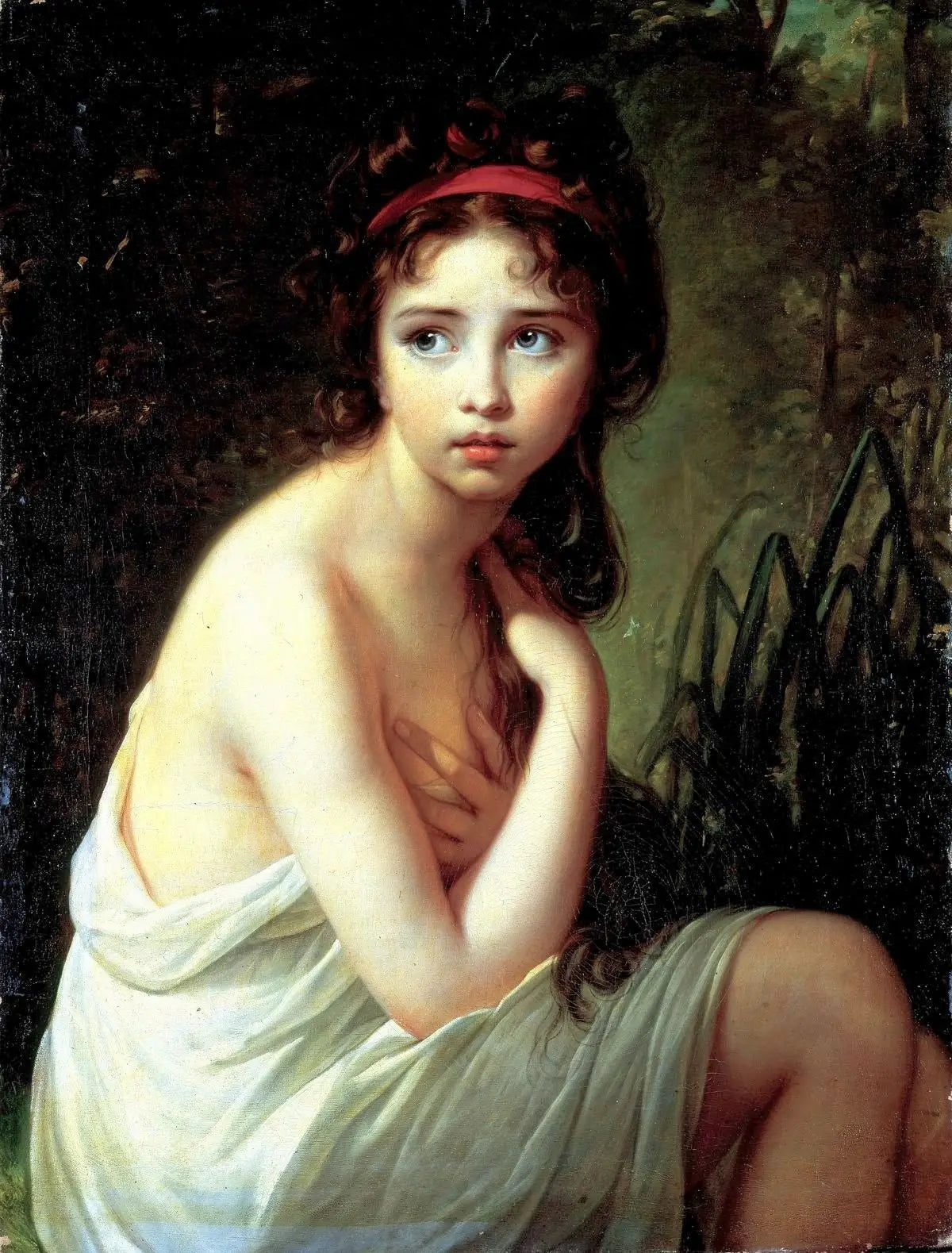 Julie Lebrun en baigneuse - Élisabeth Vigée Le Brun - Alpha Reproduction