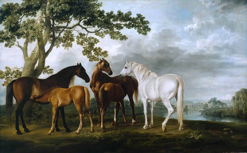  Hengsten en veulens in een rivierlandschap - George Stubbs

Source:
Juments et Poulains dans un paysage fluvial - George Stubbs