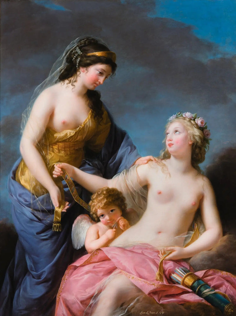 Junon vraagt Venus haar magische gordel te lenen - Élisabeth Vigée Le Brun

Source:
Junon demandant à Vénus de lui prêter sa ceinture magique - Élisabeth Vigée Le Brun