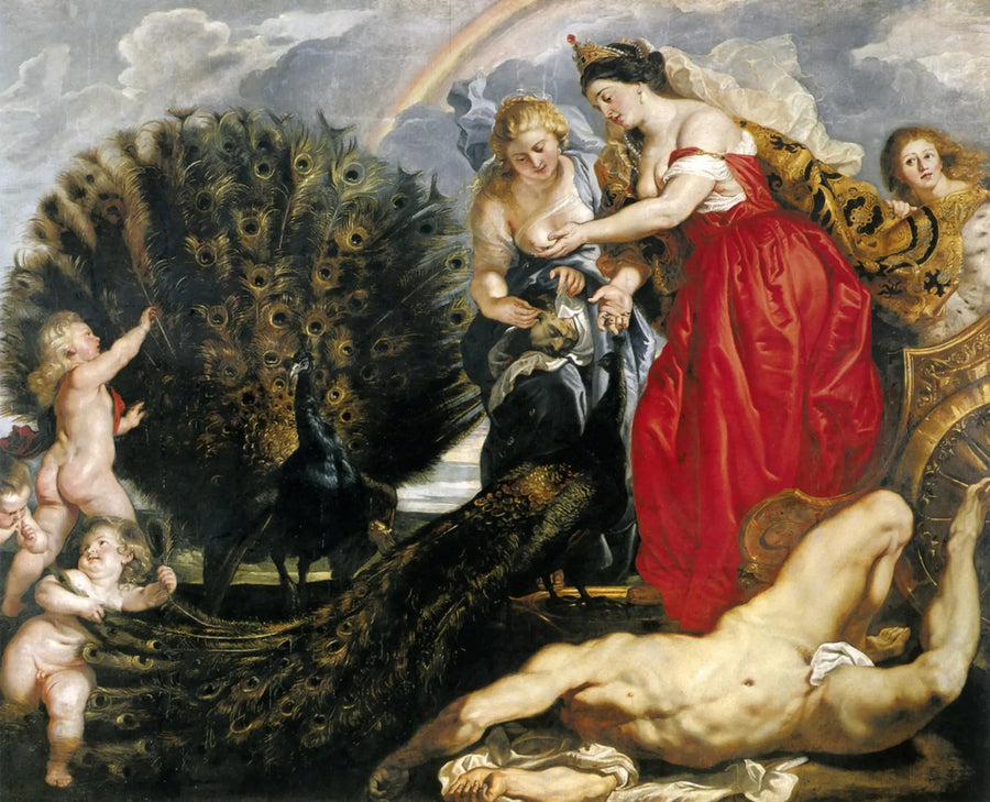 Junon en Argus - Peter Paul Rubens