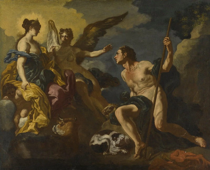 Junon, Io en Argus - Francesco Solimena