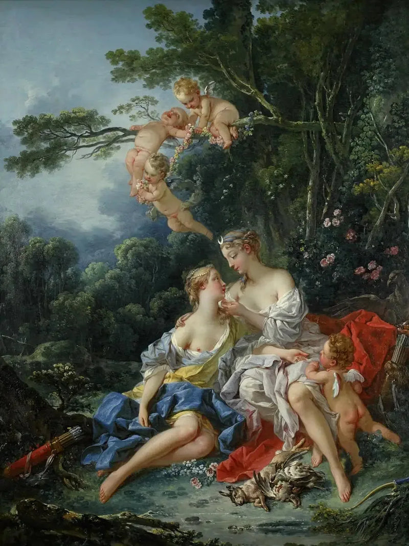 Jupiter en Callisto - François Boucher
