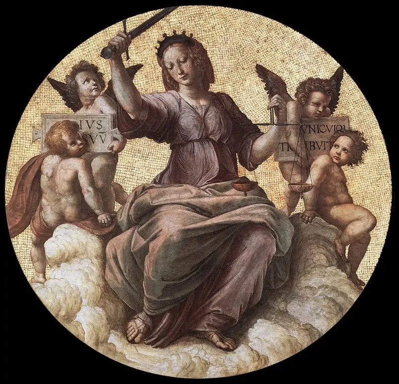 Gerechtigheid - Raphaël Sanzio