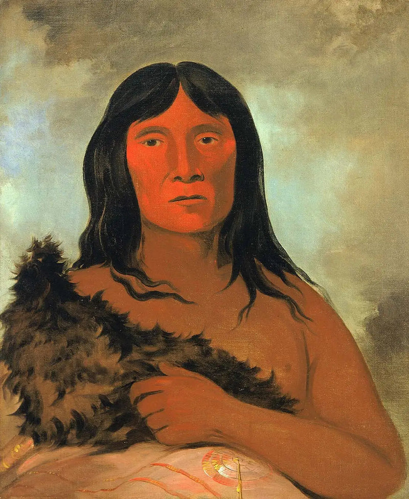 De Kay-ée-qua-da-kúm-ee-gísh-kum, degene die de bodem met zijn voet onderzoekt - George Catlin

Source:
Kay-ée-qua-da-kúm-ee-gísh-kum, Celui qui sonde le sol avec son pied - George Catlin